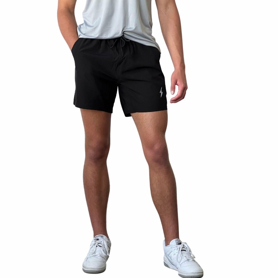 Apparel * | Bruce Bolt 5 Short W/ Liner Black