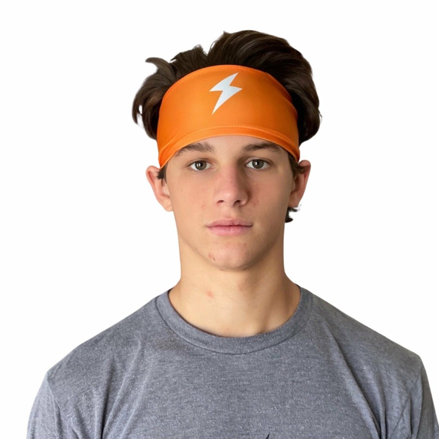 Apparel * | Bruce Bolt Performance Headband Orange