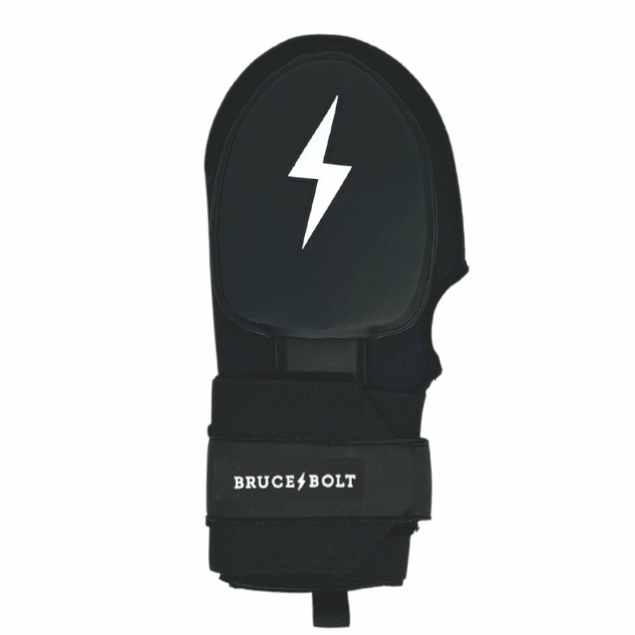 Bats & Gear * | Bruce Bolt Left Hand Sliding Mitt Black Left