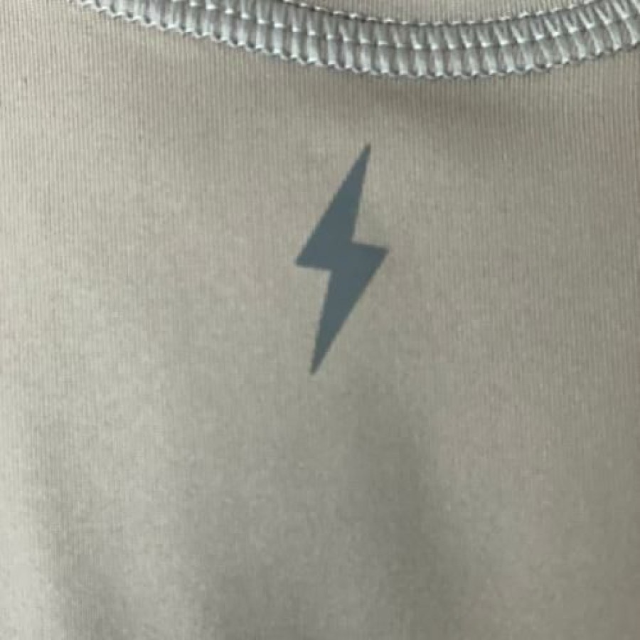 Apparel * | Bruce Bolt Long Sleeve Performance T-Shirt With Reflective Bolt- Grey