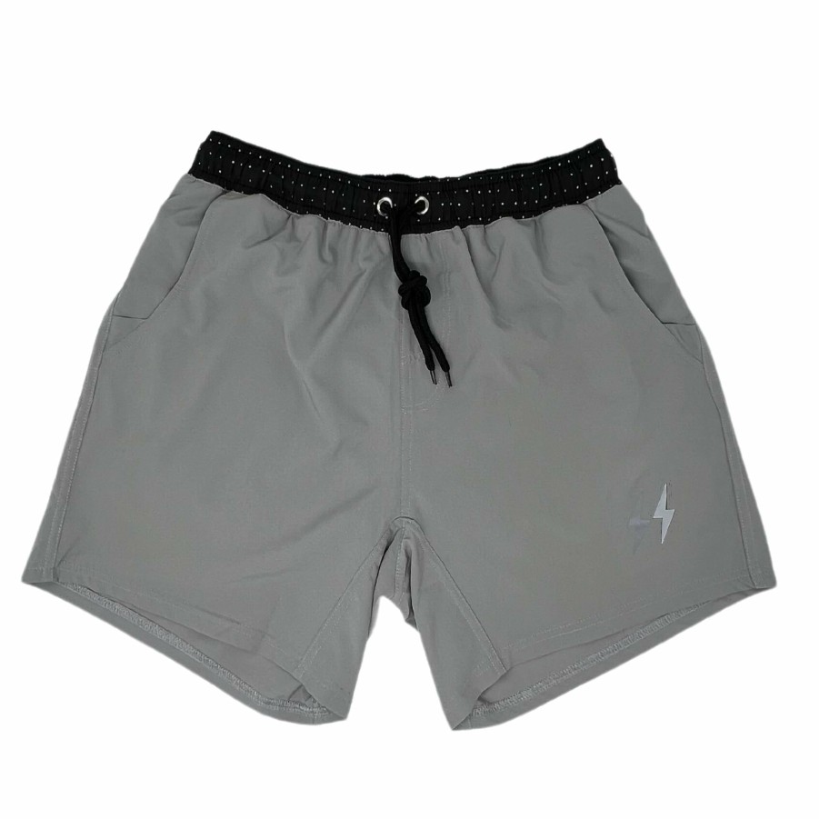 Apparel * | Bruce Bolt 5 Short W/ Liner Grey