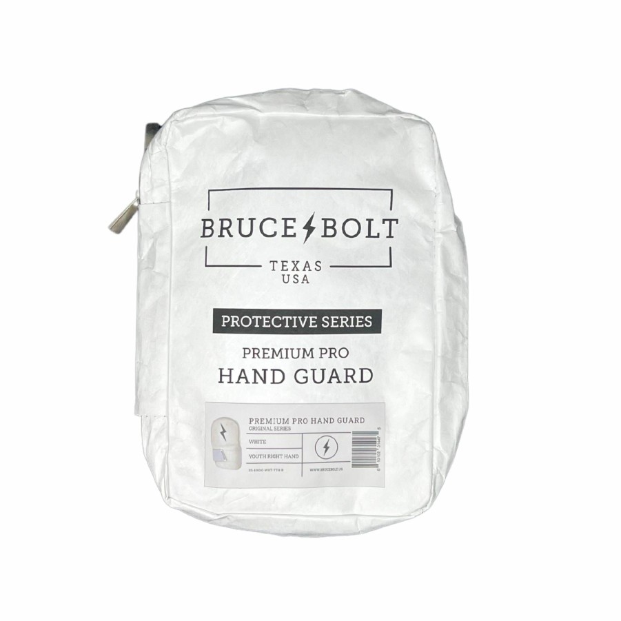 Bats & Gear * | Bruce Bolt Premium Pro Left Hand Guard White Left