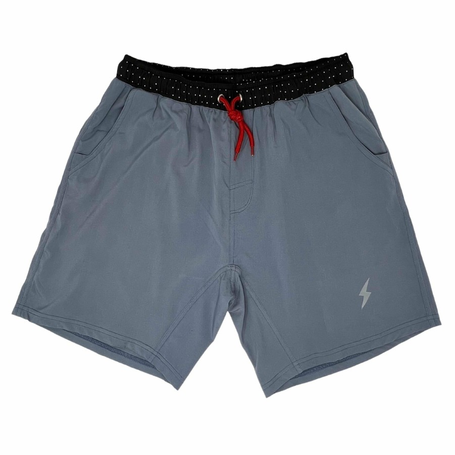 Apparel * | Bruce Bolt 7 Shorts Steel Blue