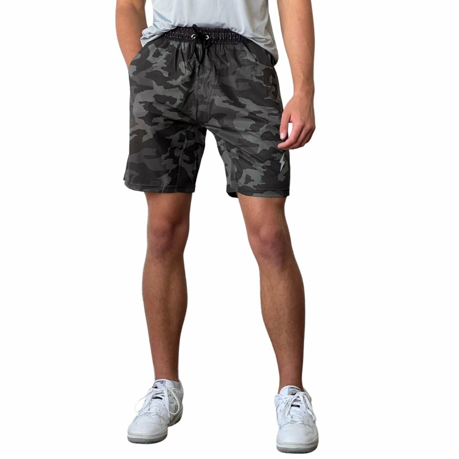 Apparel * | Bruce Bolt 7 Short Camo Green