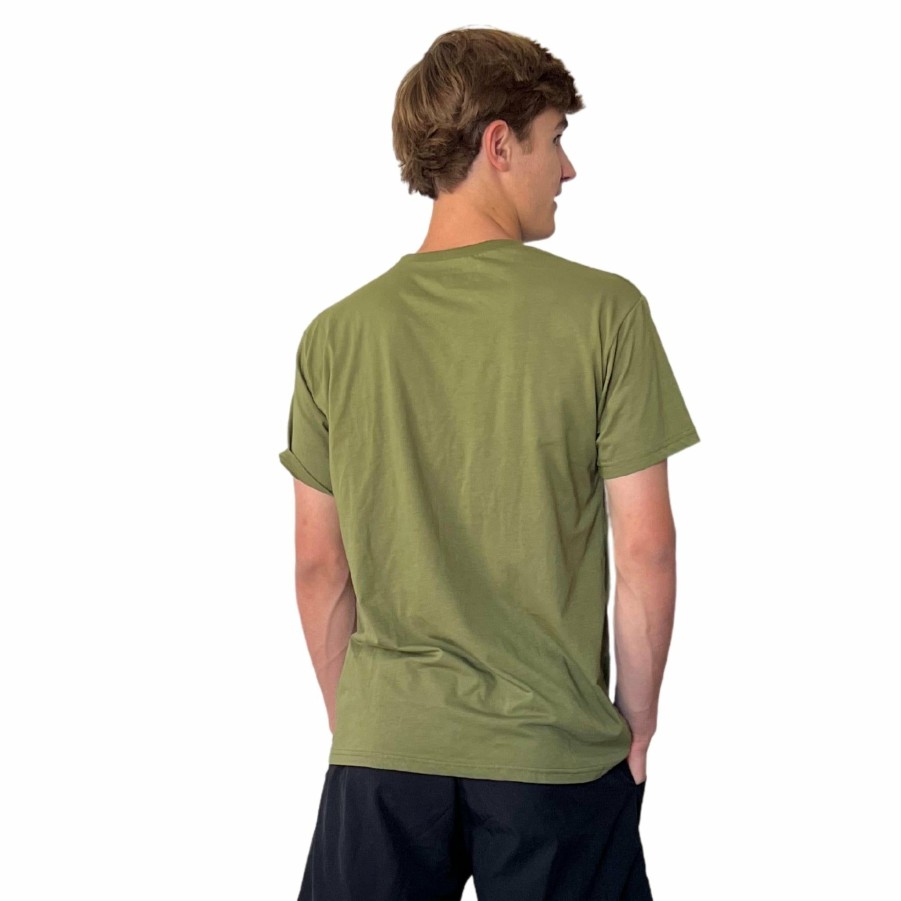 Apparel * | Bruce Bolt "Military Series" Tshirt Green And Yellow