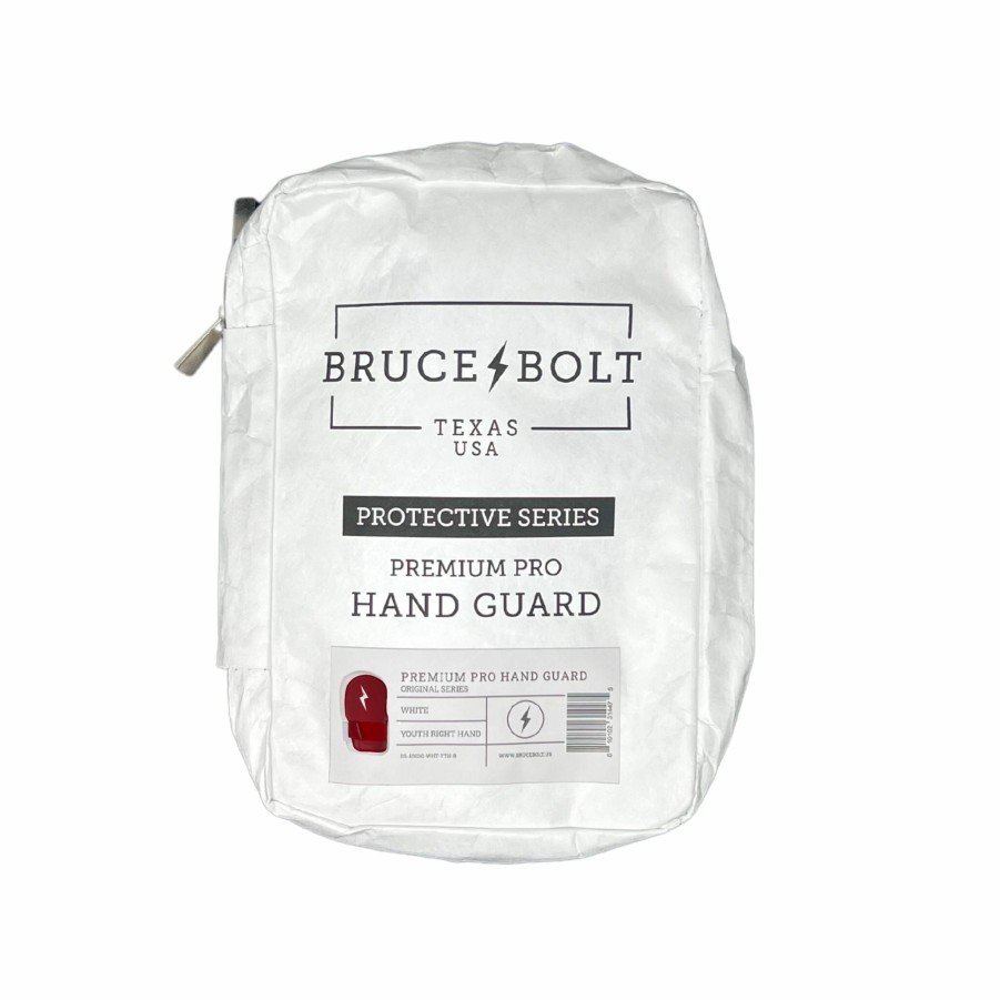 Bats & Gear * | Bruce Bolt Premium Pro Right Hand Guard Red Right