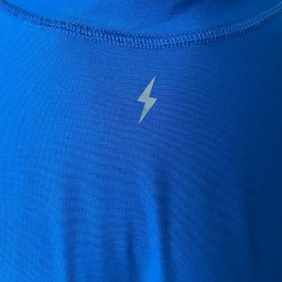 Apparel * | Bruce Bolt Long Sleeve Performance T-Shirt With Reflective Bolt- Royal