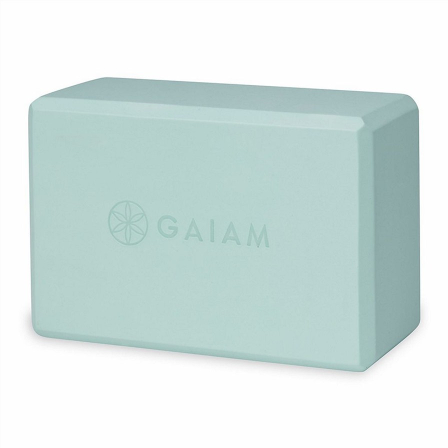 Fitness * | Fit For Life Llc Gaiam 05-63614 Yoga Block Cool Mint