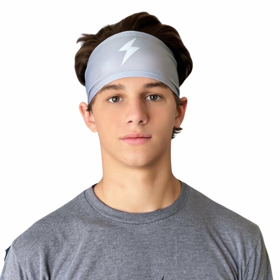 Apparel * | Bruce Bolt Performance Headband Grey