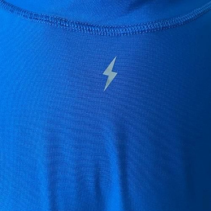 Apparel * | Bruce Bolt Short Sleeve Performance T-Shirt With Reflective Bolt- Royal