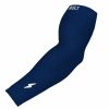 Bats & Gear * | Bruce Bolt Graduated Compression Premium Arm Sleeve Navy